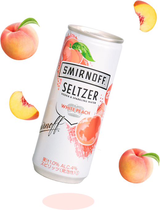 SMIRNOFF™ SELTZER WHITE PEACH
